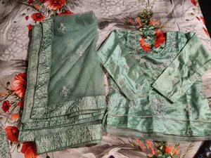 মিন্ট গ্রিন পার্টি ওয়্যার লেহেঙ্গা (এক্সিলেন্ট কন্ডিশন)
