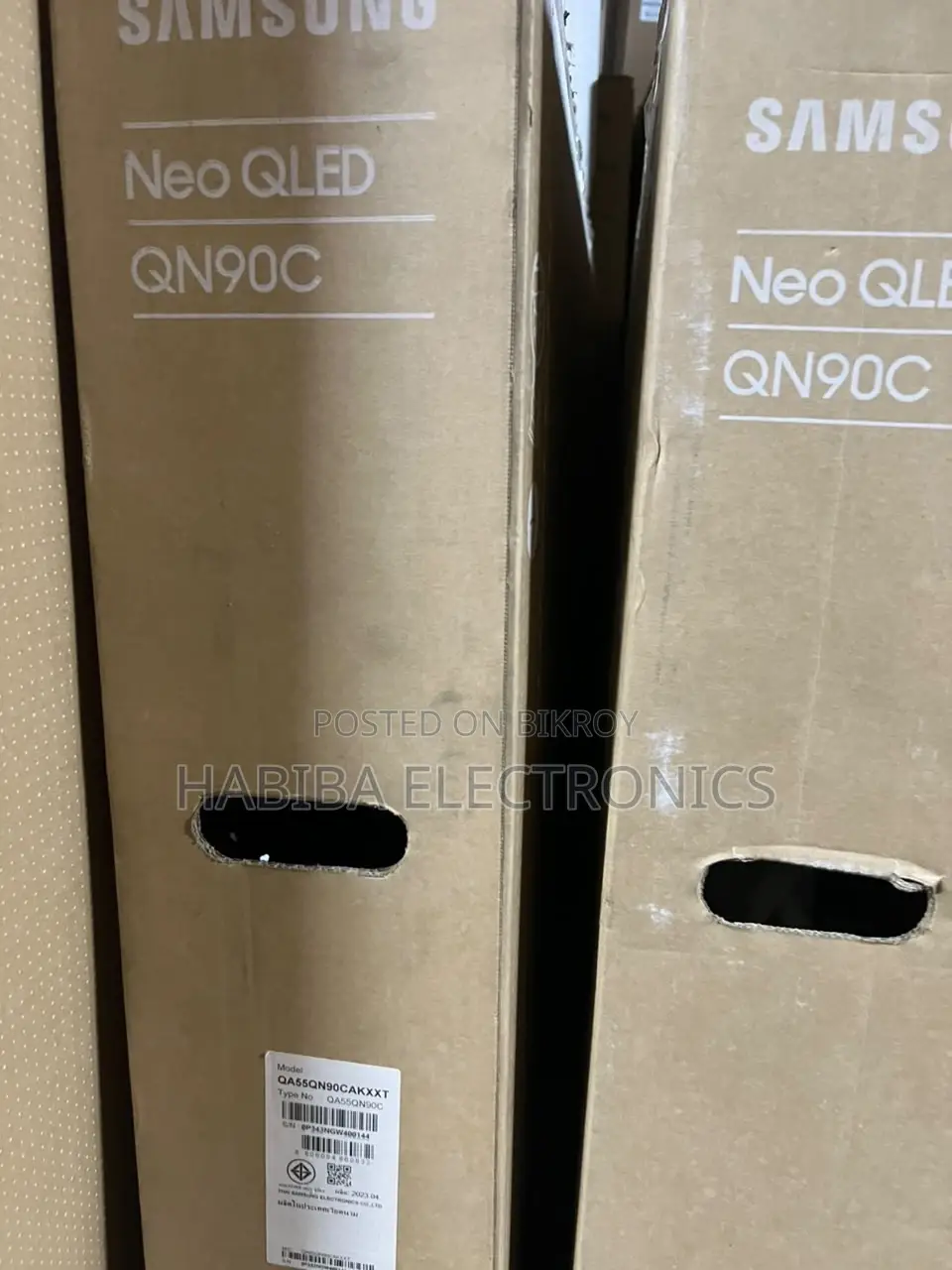 Samsung 55" Qn90c Uhd Smart Neo Qled Tv 144hz Dolby Atmos