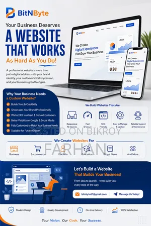 Business Website, Software, Portfolio App Development Service