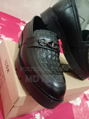 Brand New Premium Black Chunky Loafer Shoes | Formal Casual |