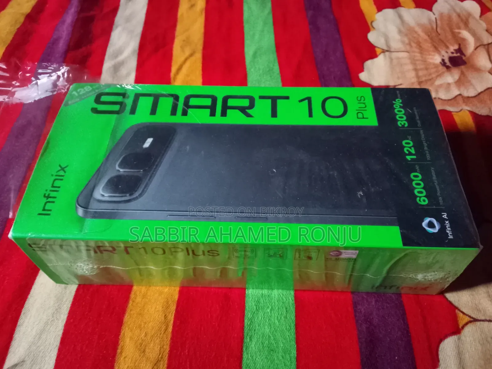 Infinix Smart 10 Plus 128 GB Black