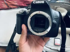 Canon Eos 2000d With 18-55mm 55-250mm Lens (Full Fresh)