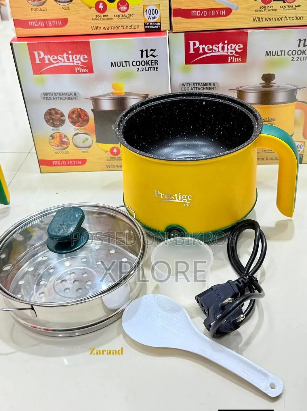 Prestige Plus Rice Cooker 2.2 Liter