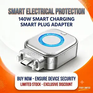140w Smart Auto Disconnect Charging Adapter | Overcharging Protector