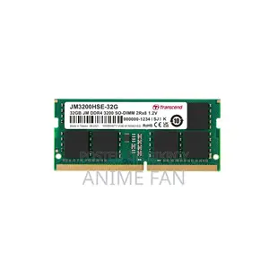 Transcend 32GB JM DDR4 3200MHz SO-DIMM 2Rx8 2Gx8 CL22 1.2V ল্যাপটপ র‍্যাম