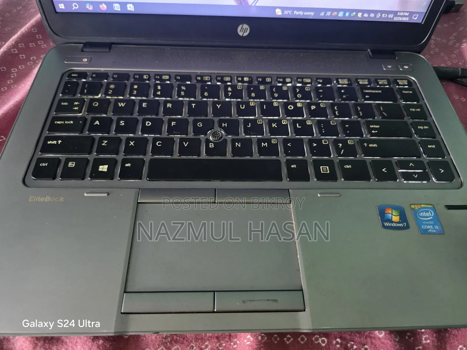 Laptop HP EliteBook 840 G3 4GB Intel Core i5 HDD+SSD 500GB