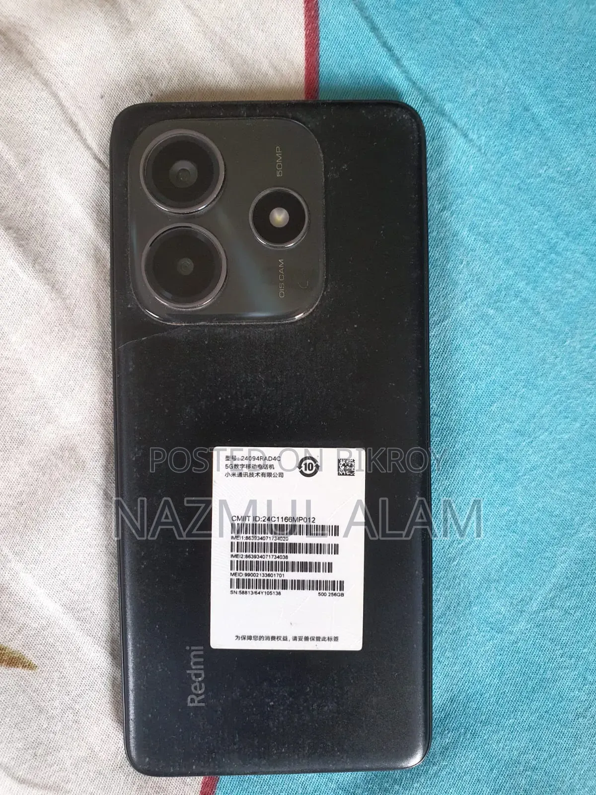 Xiaomi Redmi Note 14 5G 256 GB Black