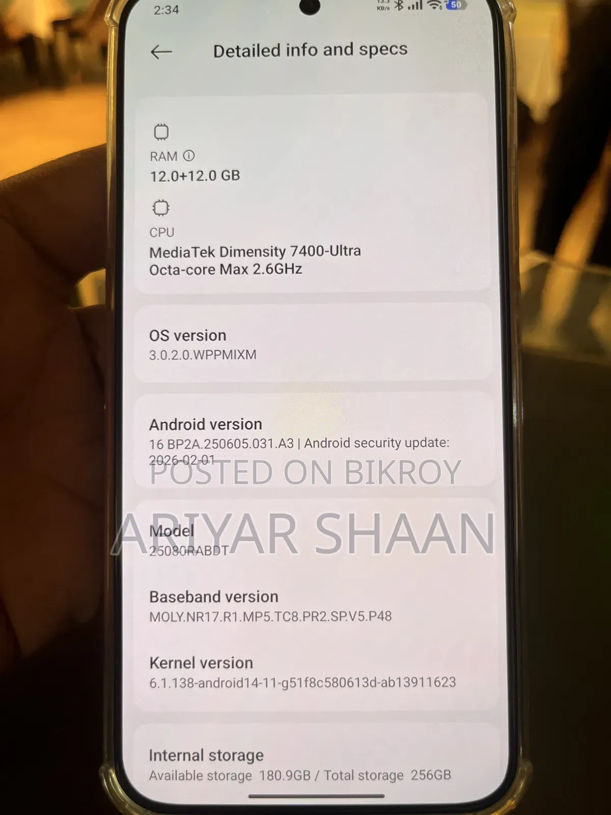 New Xiaomi Redmi Note 15 Pro 256 GB Gray