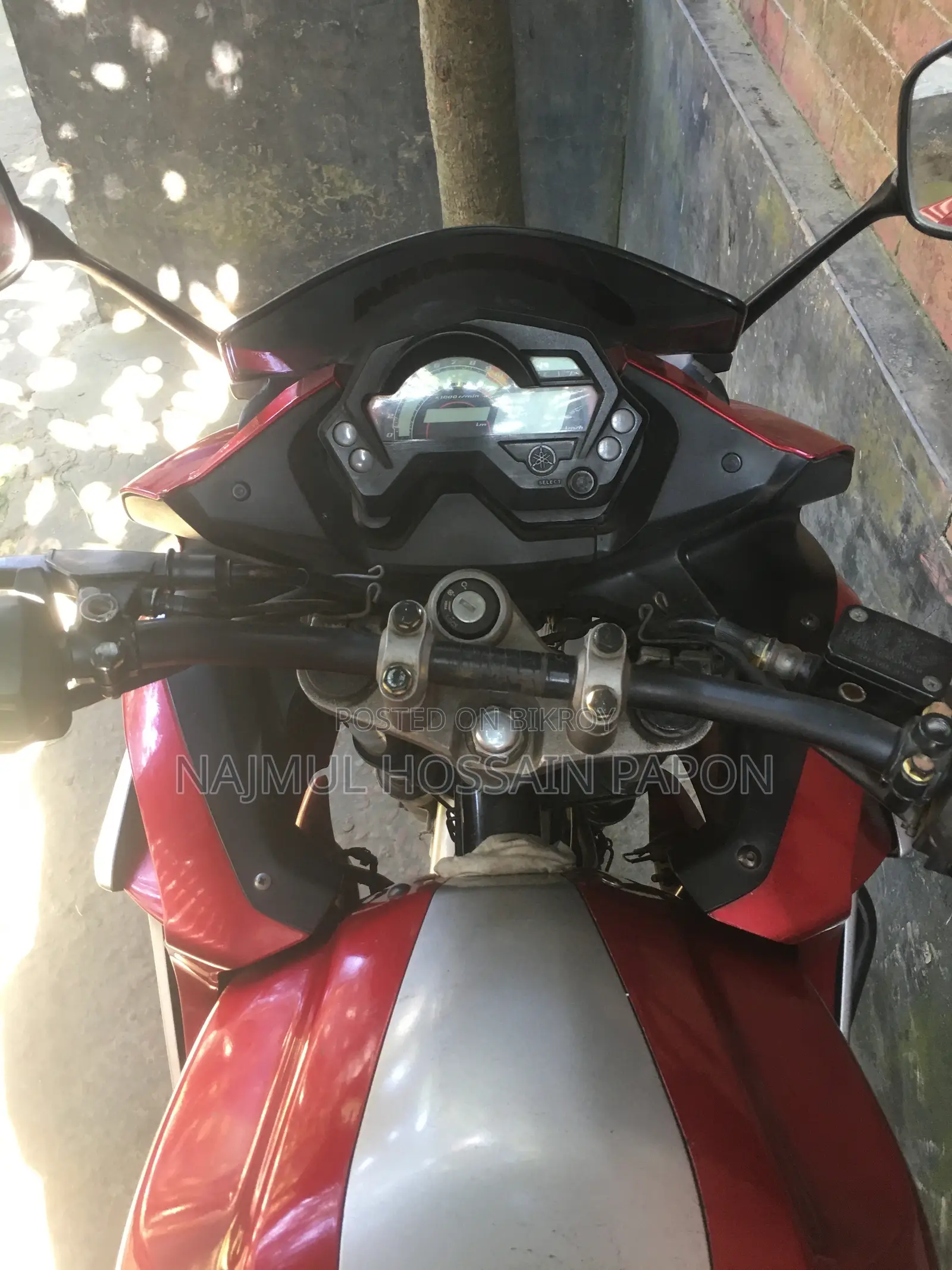 Yamaha FZ 2016 Red