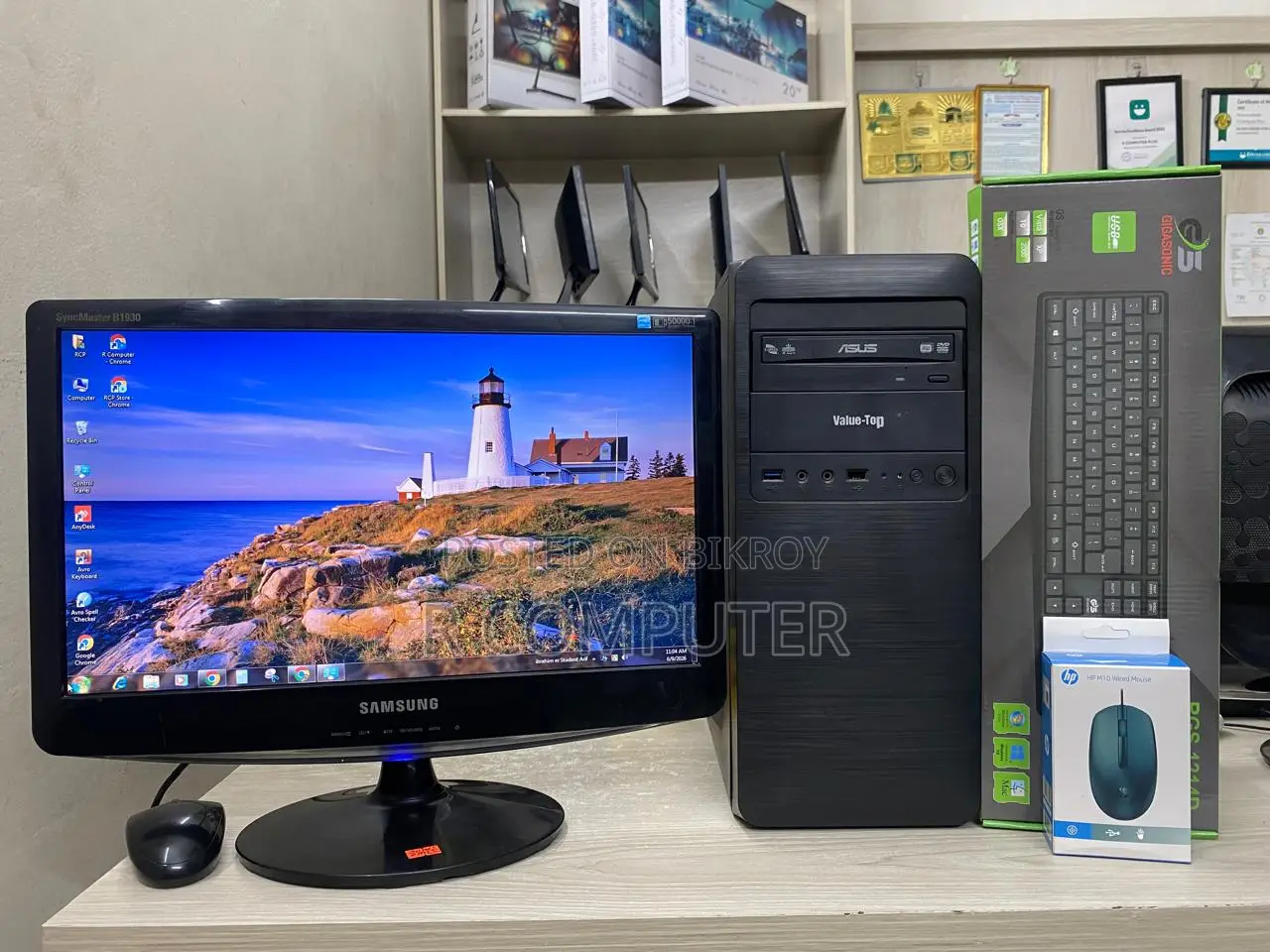 Desktop Computer 8GB Intel Core I3 SSD 128GB