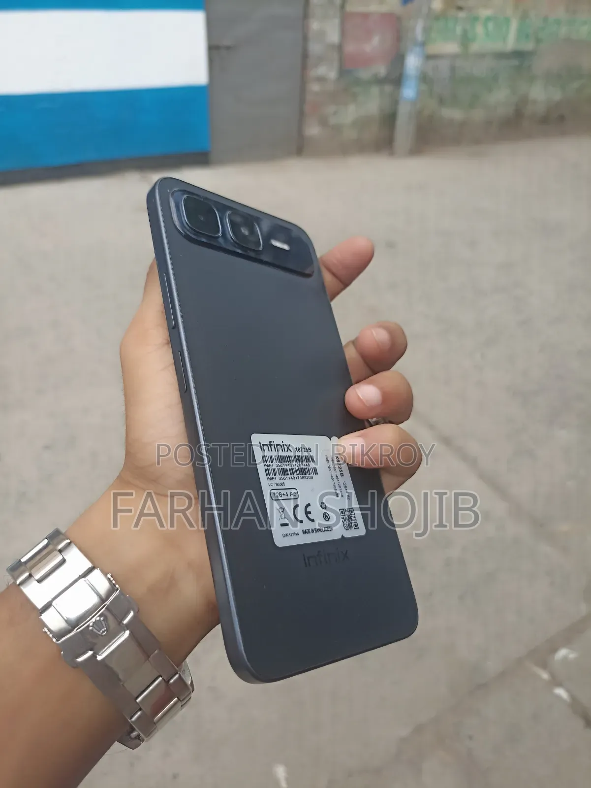 Infinix Smart 10 Plus 128 GB Black