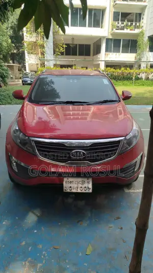 Kia Sportage EX 4-door SUV (2.4L 4-cylinder 6-speed Automatic) 2011 Maroon