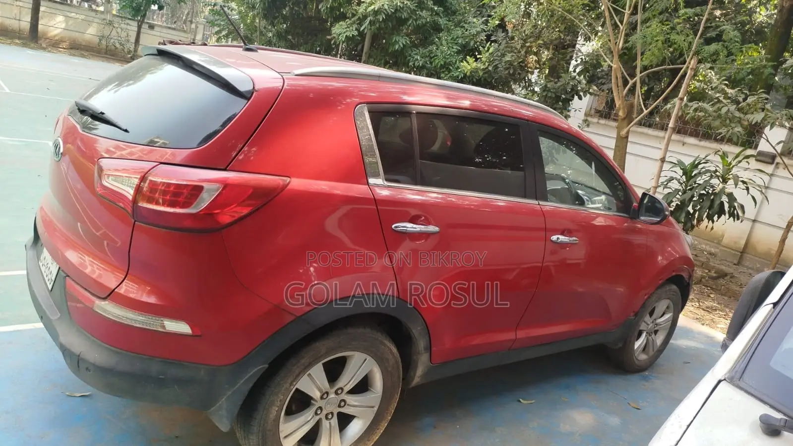 Kia Sportage EX 4-door SUV (2.4L 4-cylinder 6-speed Automatic) 2011 Maroon