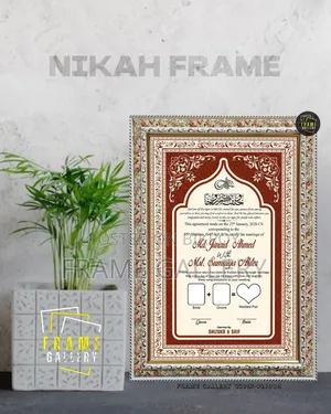 Nikah Frames
