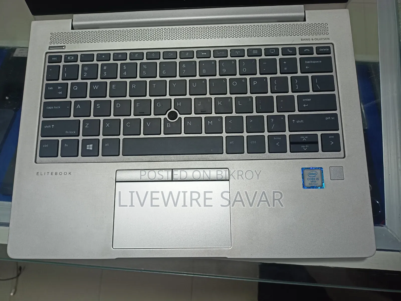 ল্যাপটপ HP EliteBook 830 G5 8GB ইন্টেল কোর আই৫ এসএসডি ২৫৬জিবি