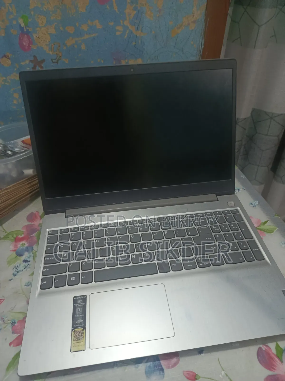 Laptop Lenovo Ideapad 3 8GB Intel Core I3 SSD 256GB