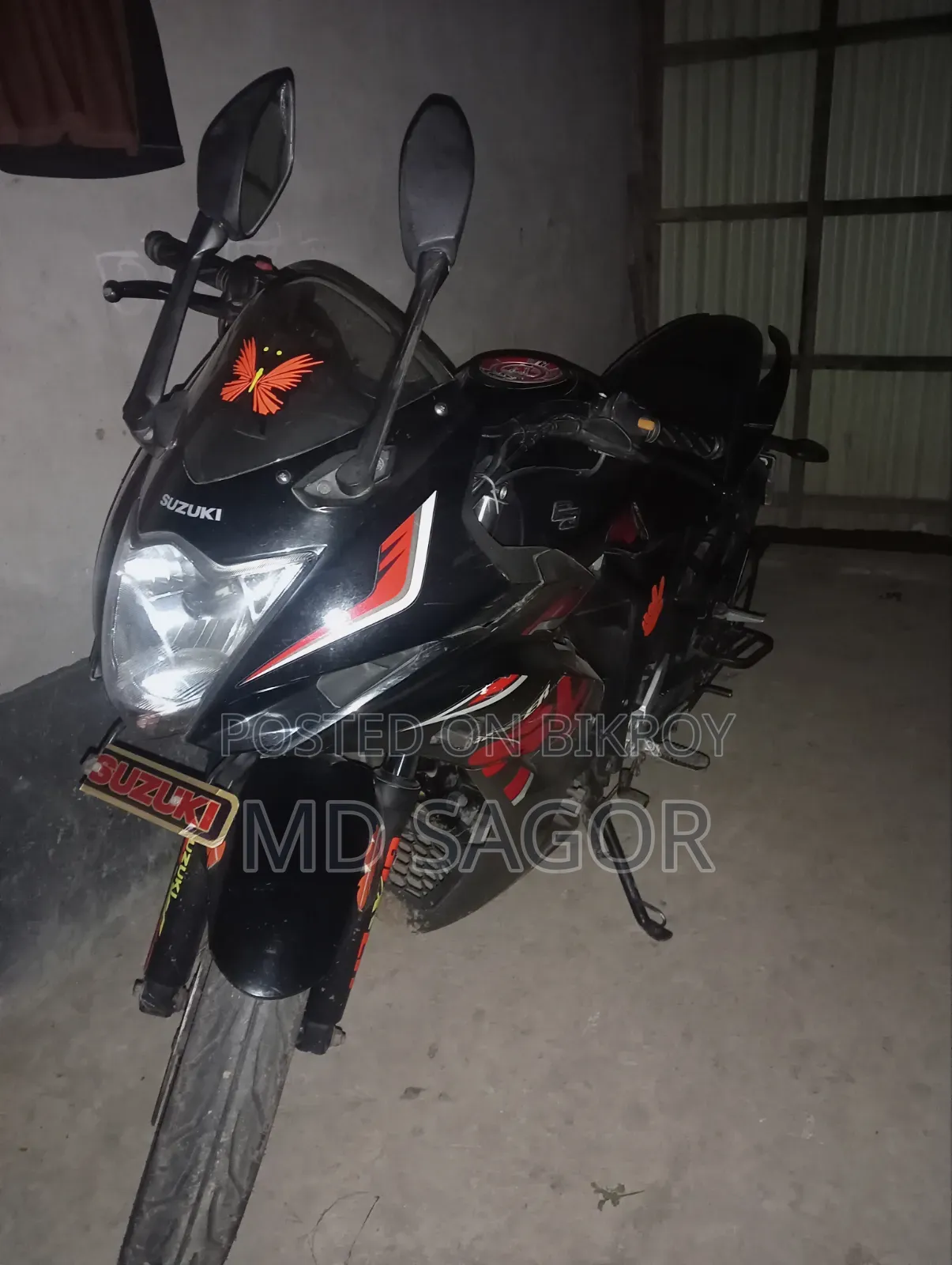 Suzuki Gixxer Monotone 2019 Black