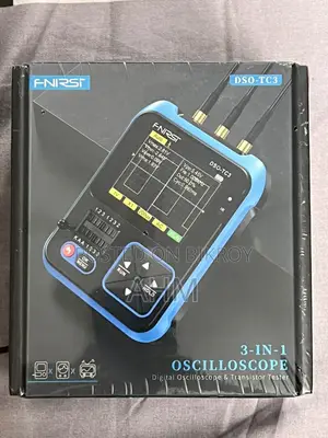 Oscilloscope, Function Generator, Component Tester (3 in 1)