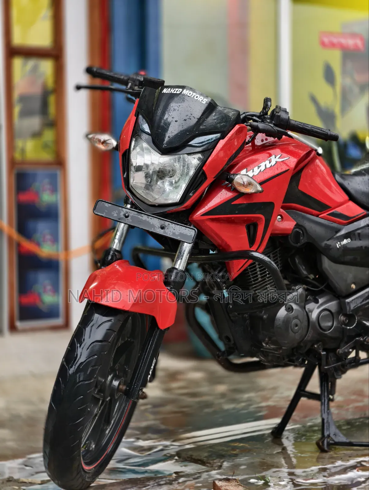 Hero Hero Hunk 150R Dual Disc ABS 2022 Red