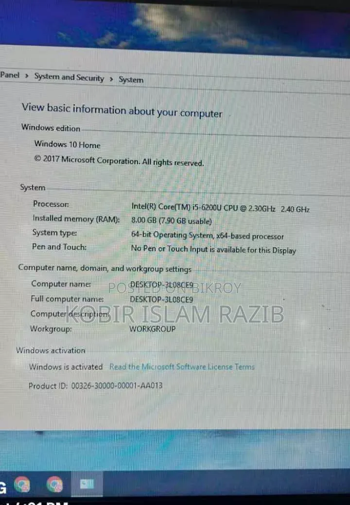 Laptop HP EliteBook 840 G3 8GB Intel Core i5 SSD 128GB