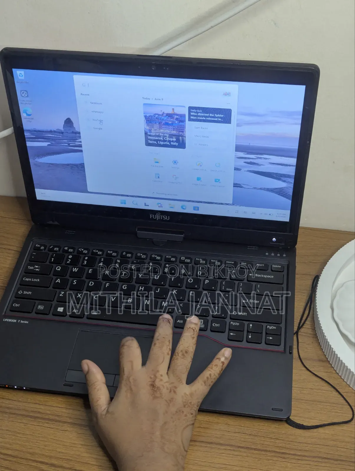 ল্যাপটপ Fujitsu Lifebook E548 8GB Intel Core i5 SSD 256GB
