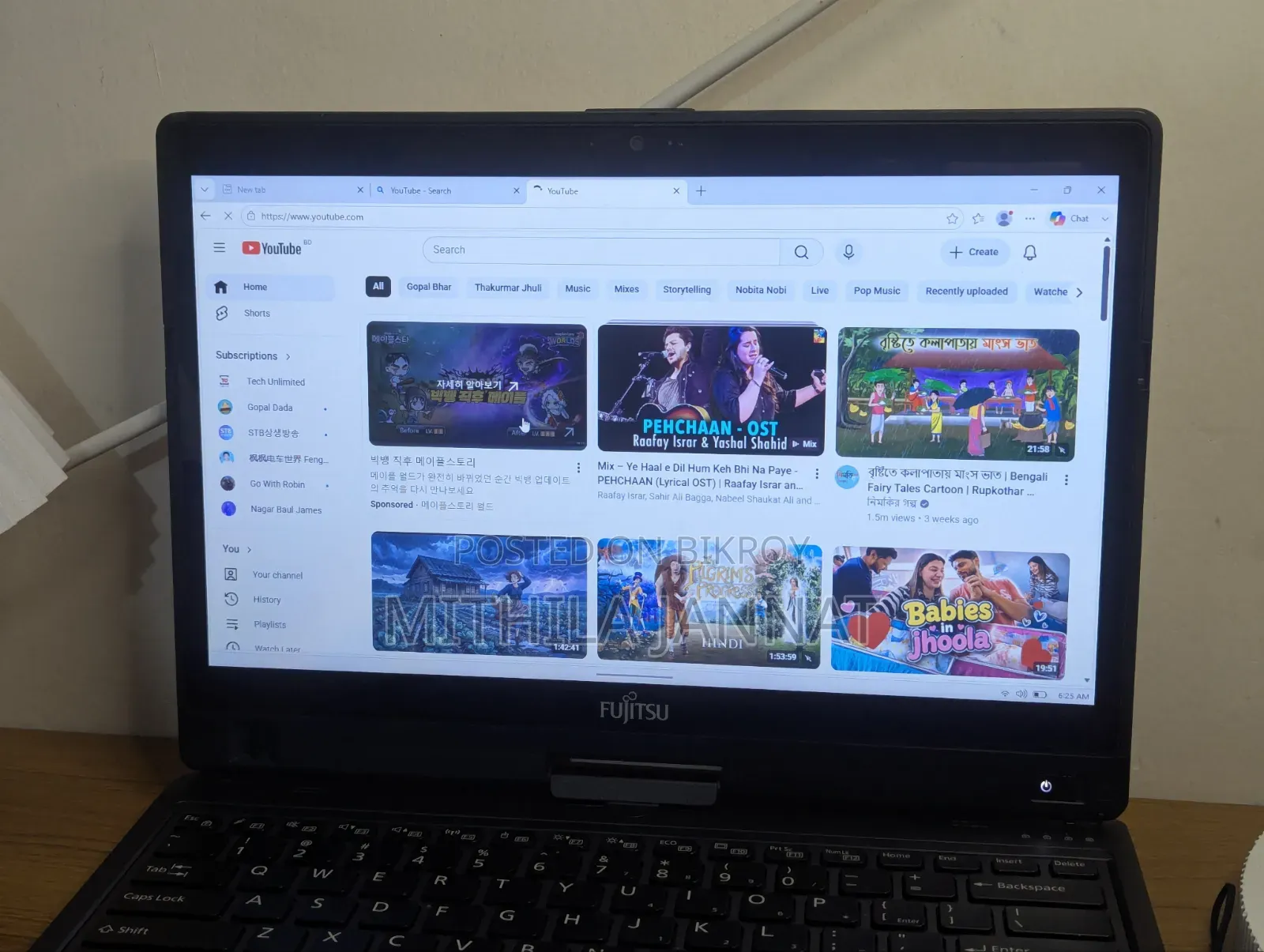 ল্যাপটপ Fujitsu Lifebook E548 8GB Intel Core i5 SSD 256GB