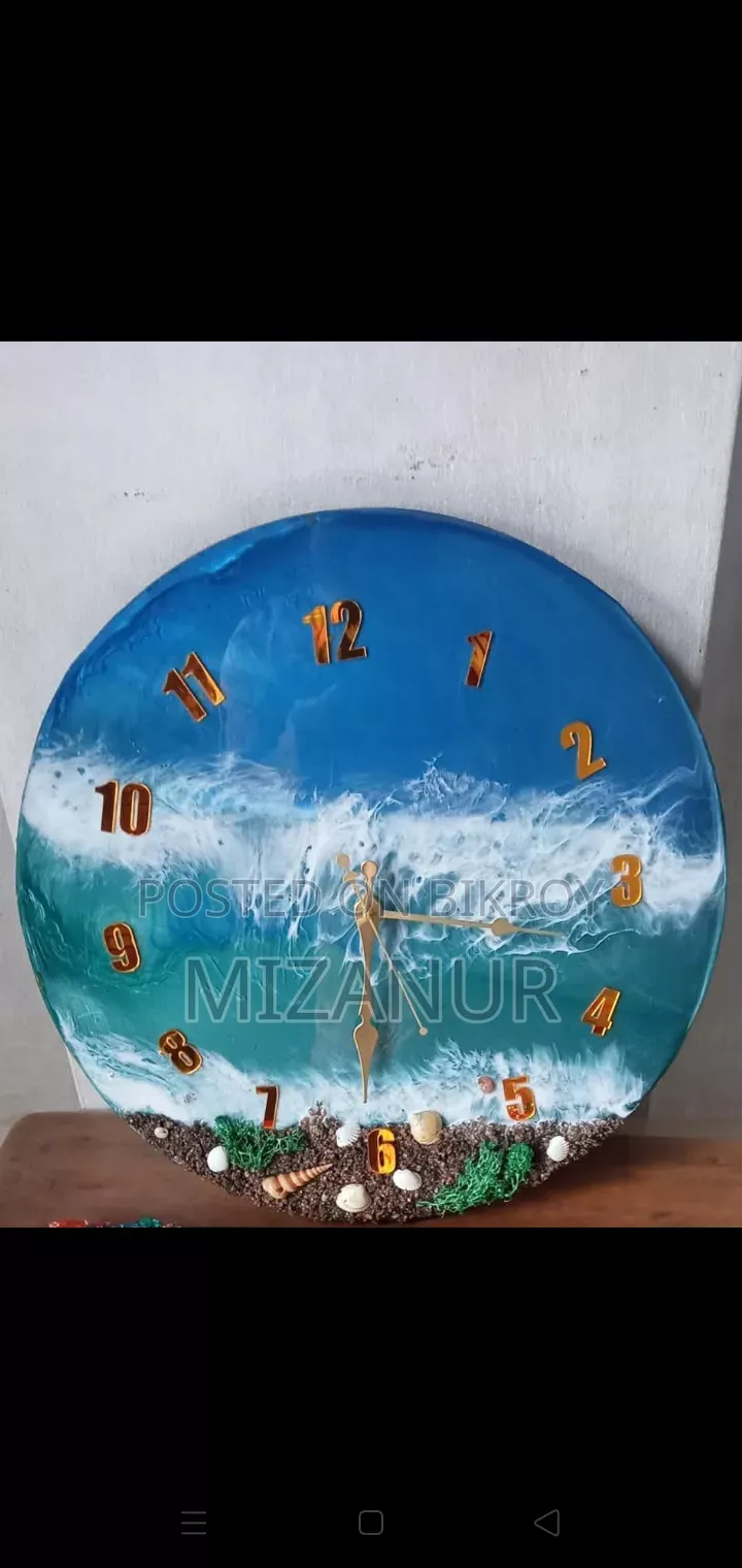 Resin Clock