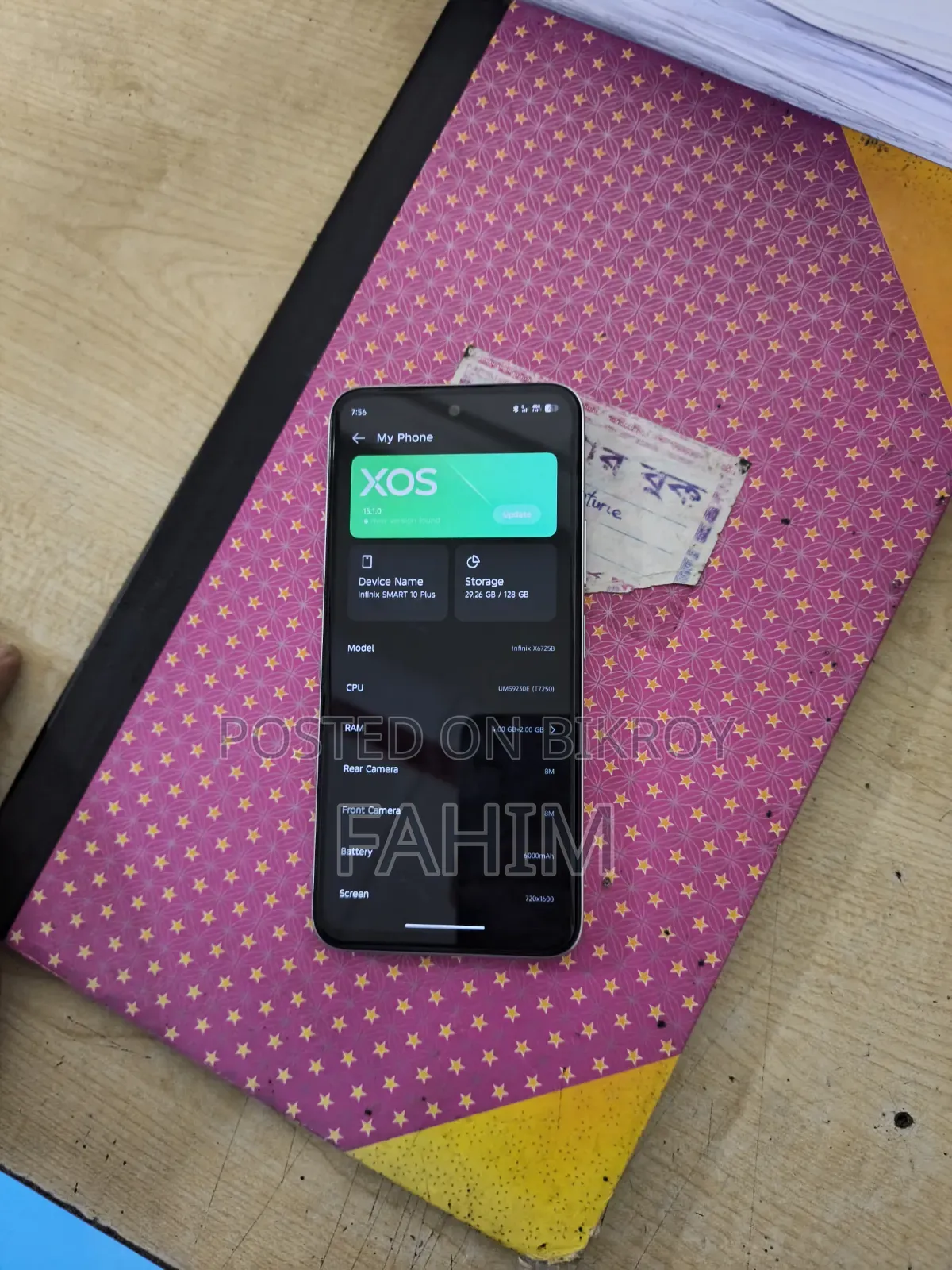 New Infinix Smart 10 Plus 128 GB Silver