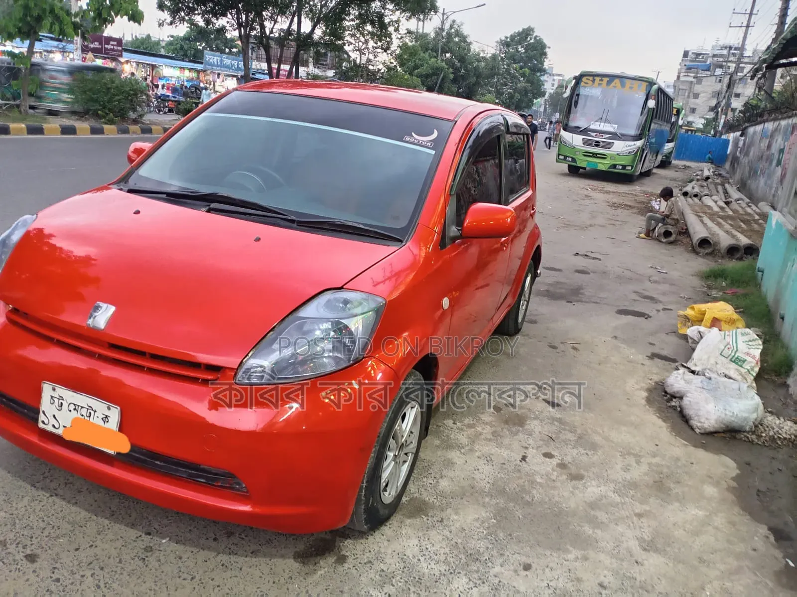 Toyota Passo 2005 Red