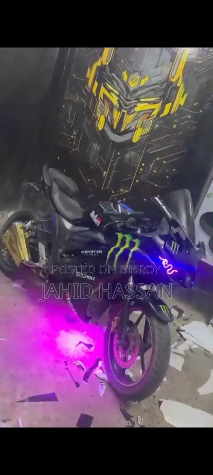 New Suzuki Gixxer SF 2018 Purple