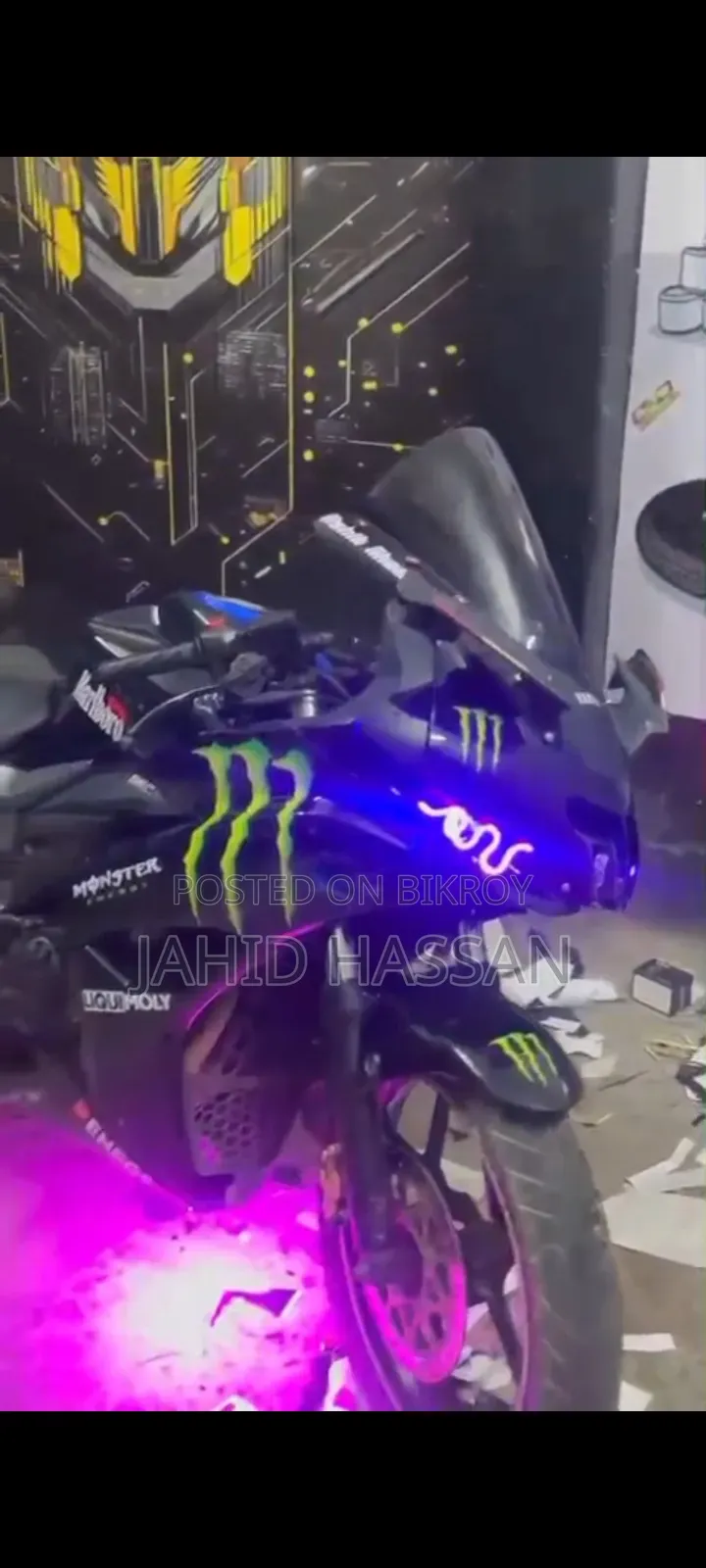New Suzuki Gixxer SF 2018 Purple