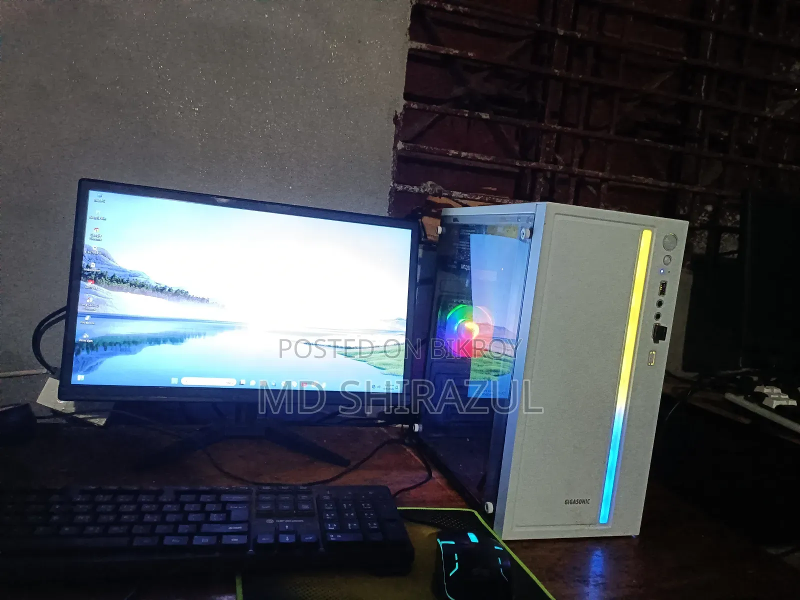 Desktop Computer 4GB Intel Core I3 SSD 256GB