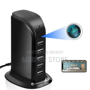 5 Port Charging Hub, Motion Detection, Live Remote Streaming,