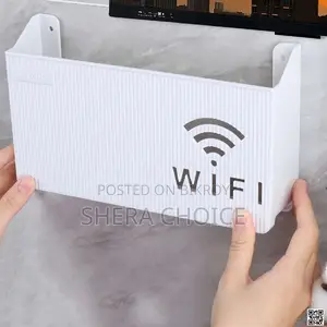 Wifi Router Storage Box Wall Mount – স্টাইলিশ অর্গানাইজার!