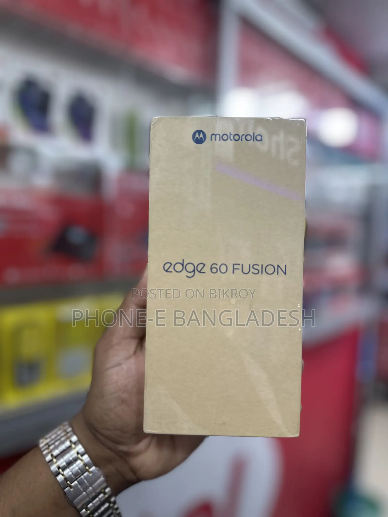 New Motorola Edge 60 Fusion 256 GB Gray