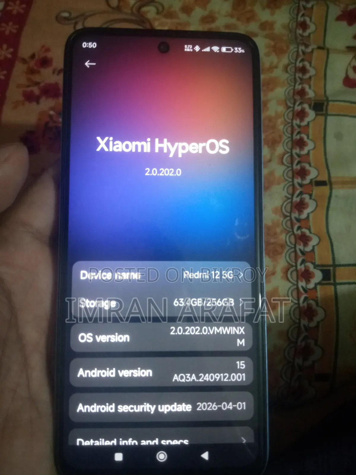 Xiaomi Redmi 12 256 GB