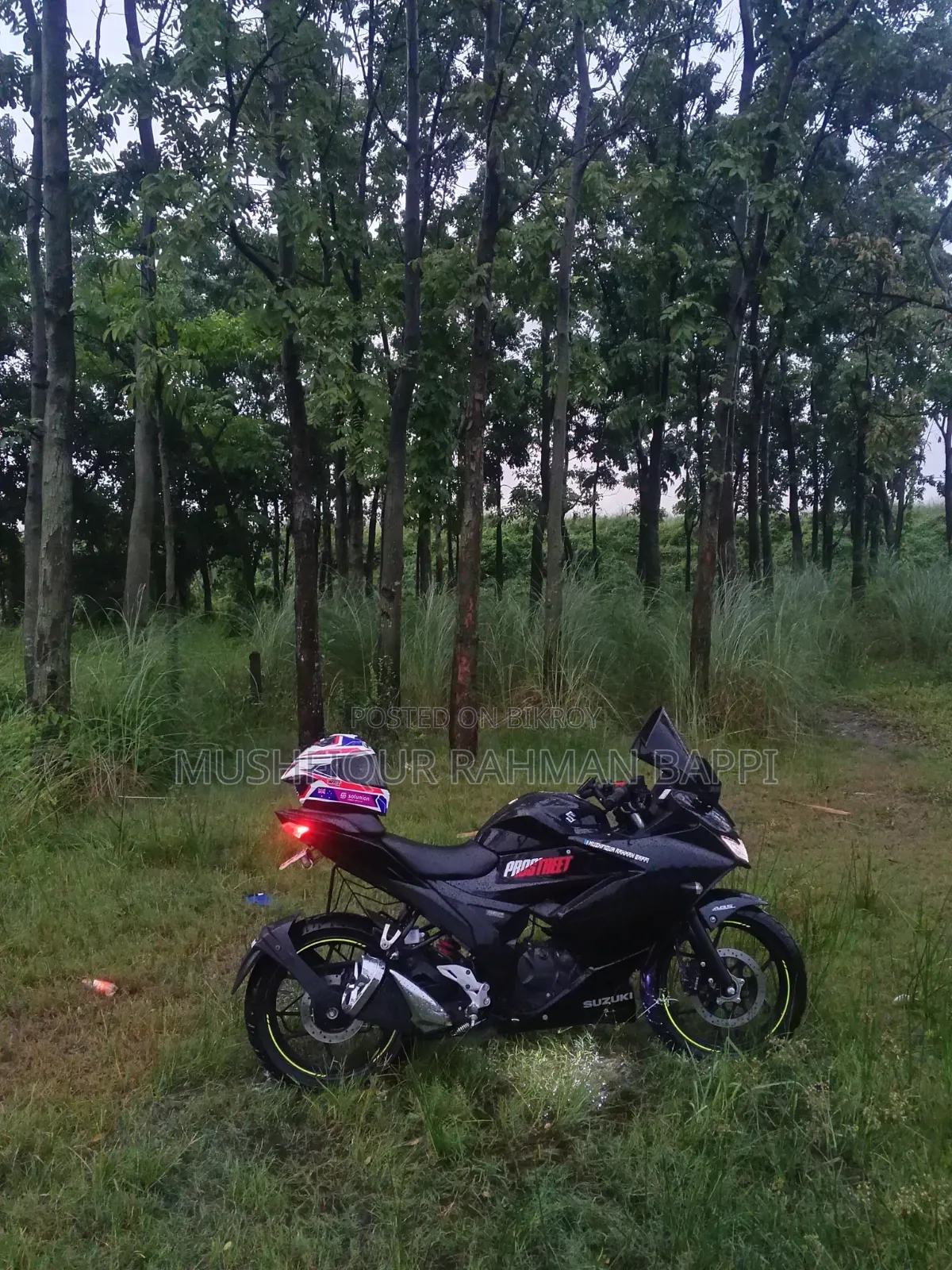 Suzuki Gixxer SF FI 2025 Black