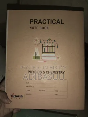 Practical Copy Empty 2 Pieces, Subject Biology, Physics and Chemistry