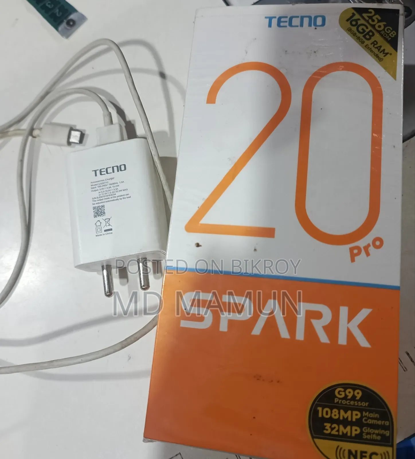 Tecno Spark 20 Pro 256 GB Gold