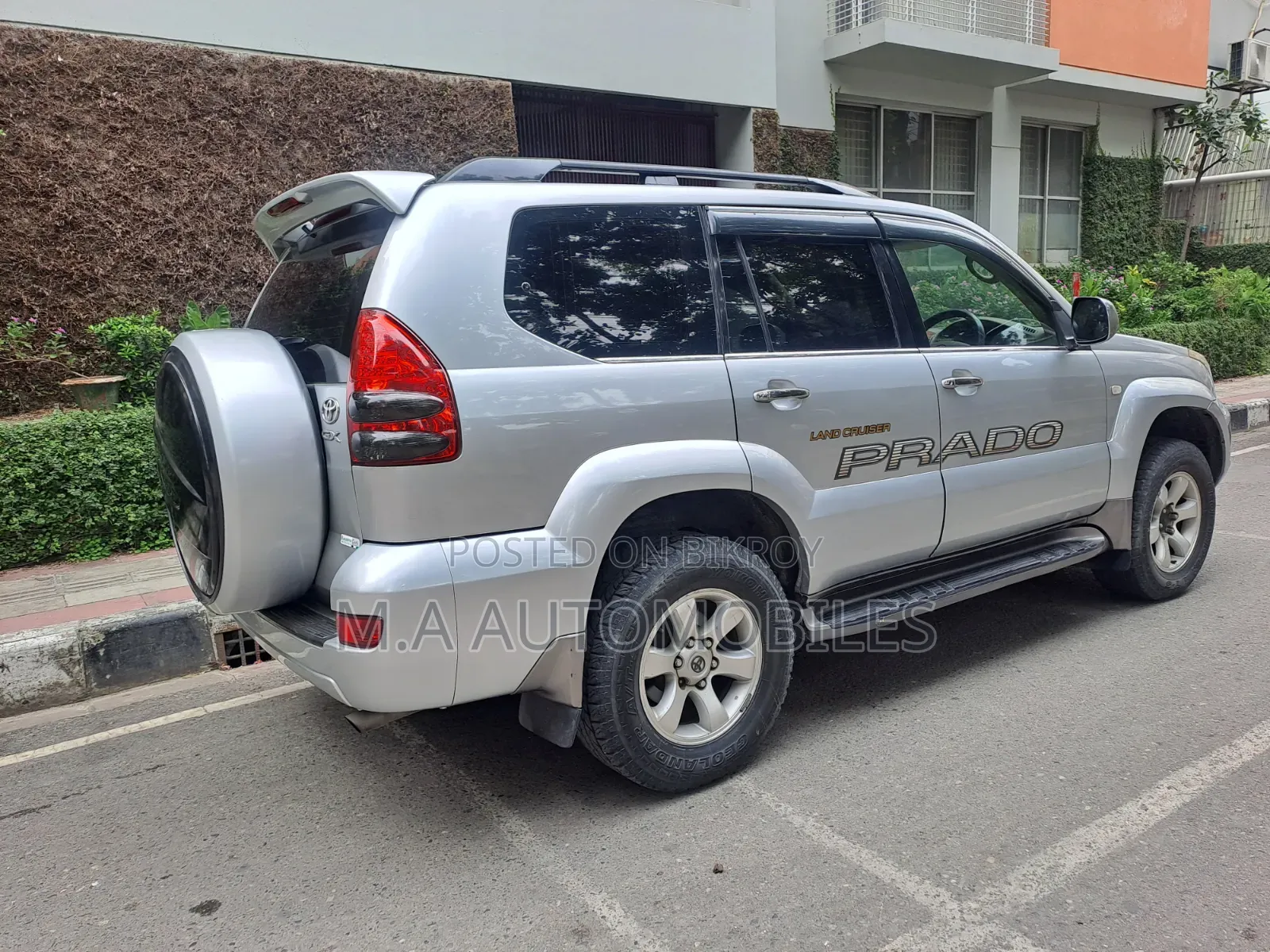 Toyota Land Cruiser Prado 2008 Silver