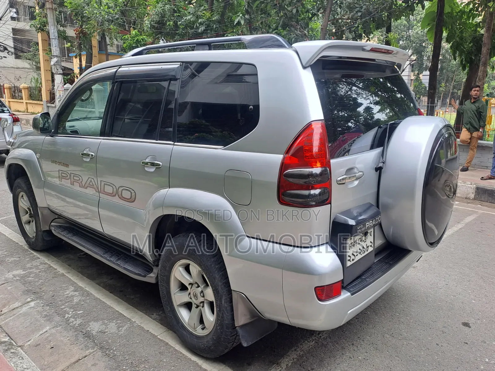 Toyota Land Cruiser Prado 2008 Silver