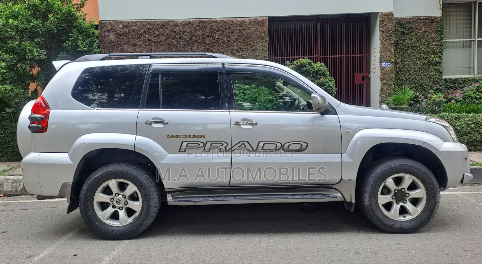 Toyota Land Cruiser Prado 2008 Silver