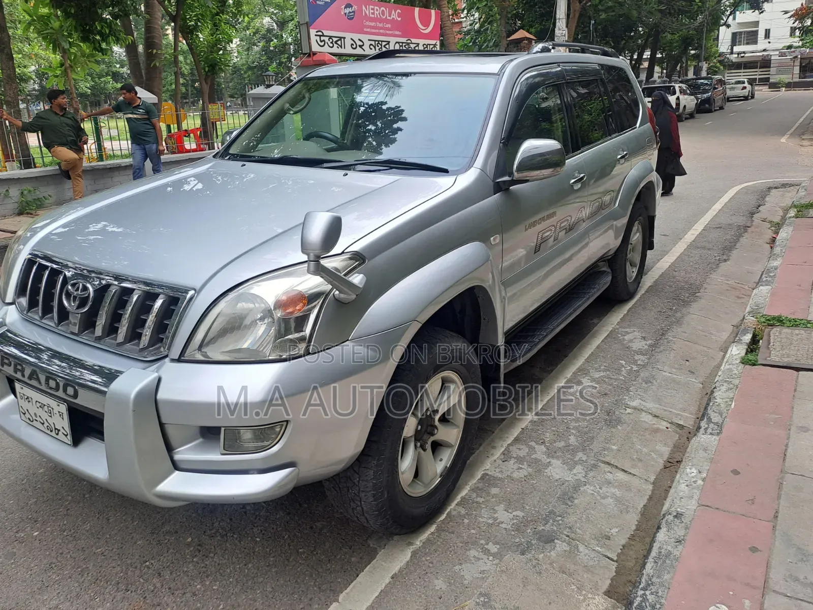Toyota Land Cruiser Prado 2008 Silver