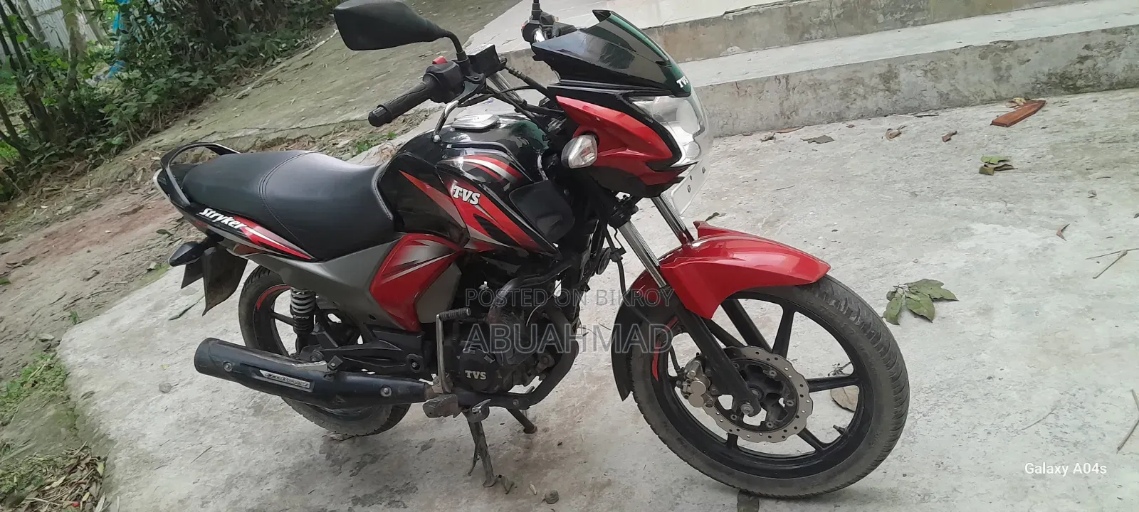TVS Stryker 125 2023 Red