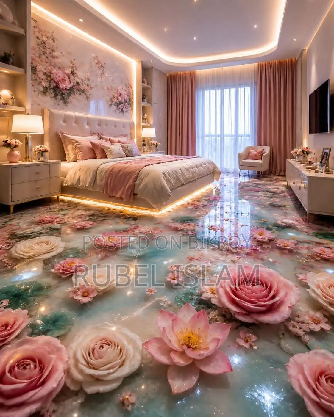 Epoxy 3d ফ্লোর এখন বাংলাদেশে যারা করাতে চান যোগাযোগ করুন)
