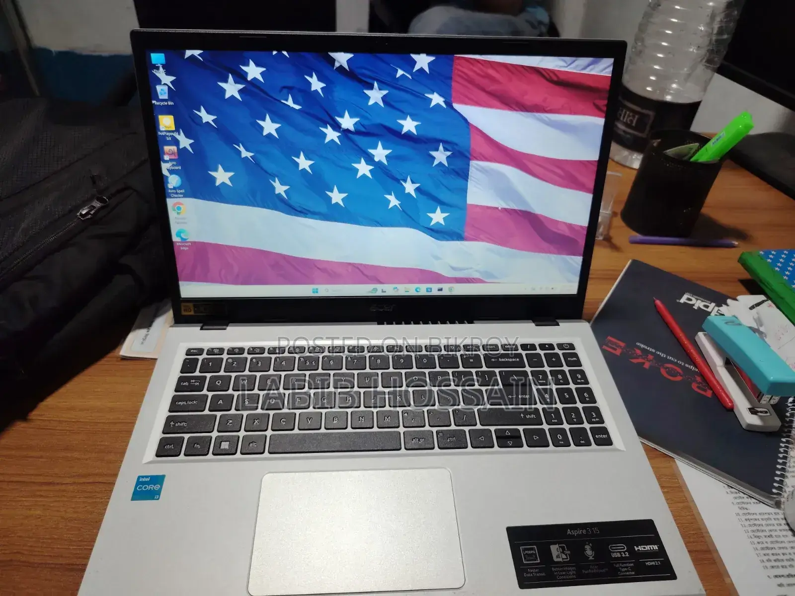 Laptop Acer Aspire 3 8GB Intel Core 3 SSD 512GB