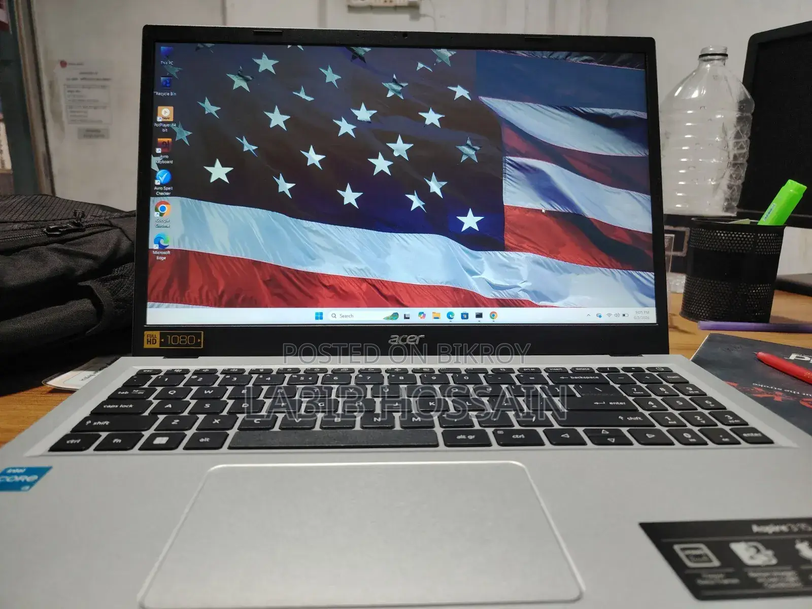 Laptop Acer Aspire 3 8GB Intel Core 3 SSD 512GB