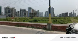 I Extension Black Bashundhara 5 Katha South, Facing Plot Sale