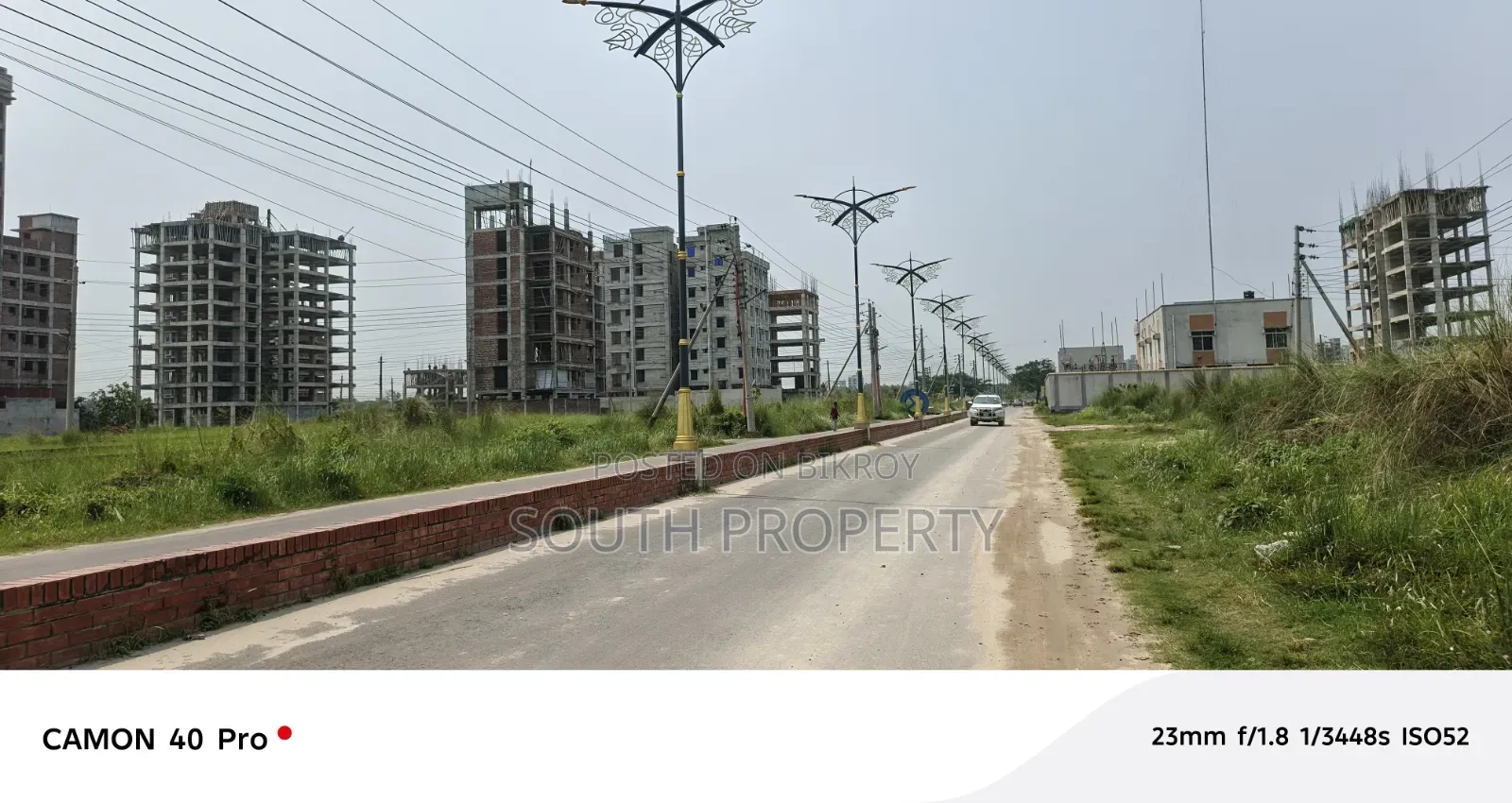 I Extension Black Bashundhara 5 Katha South, Facing Plot Sale