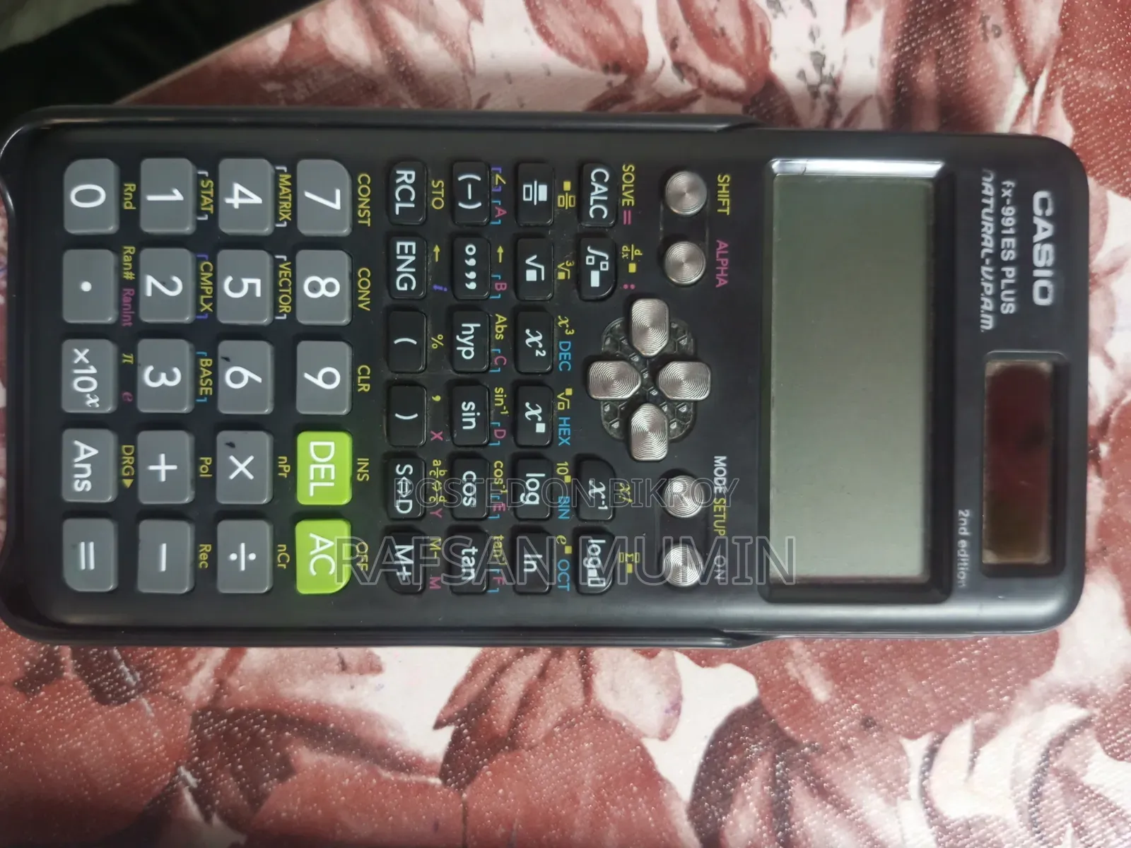 Fx 991 Es Plus Calculator 2nd Edition